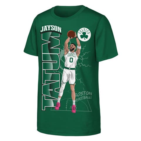 Youth Outerstuff Jayson Tatum Green Boston Celtics Height T-Shirt
