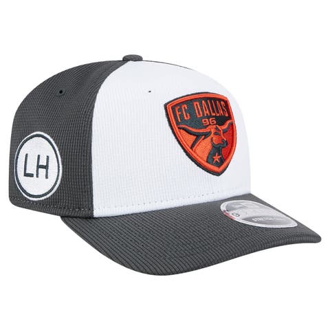 Men's New Era  White/Gray FC Dallas 2025 Jersey Hook 9SEVENTY Stretch-Snap Hat