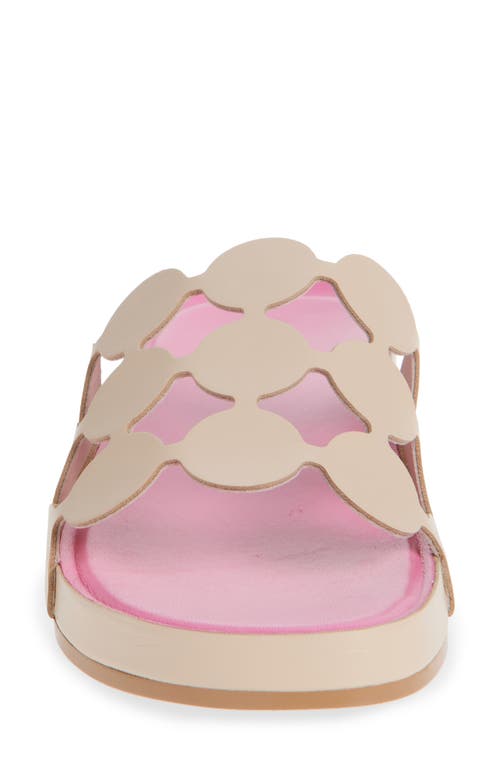 Cecelia New York Emily Slide Sandal In Tea
