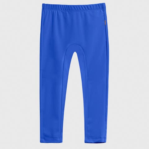 Unisex UPF 50+ Nylon/Spandex Blend Swim Leggings (Toddler, Little Kid & Big Kid)