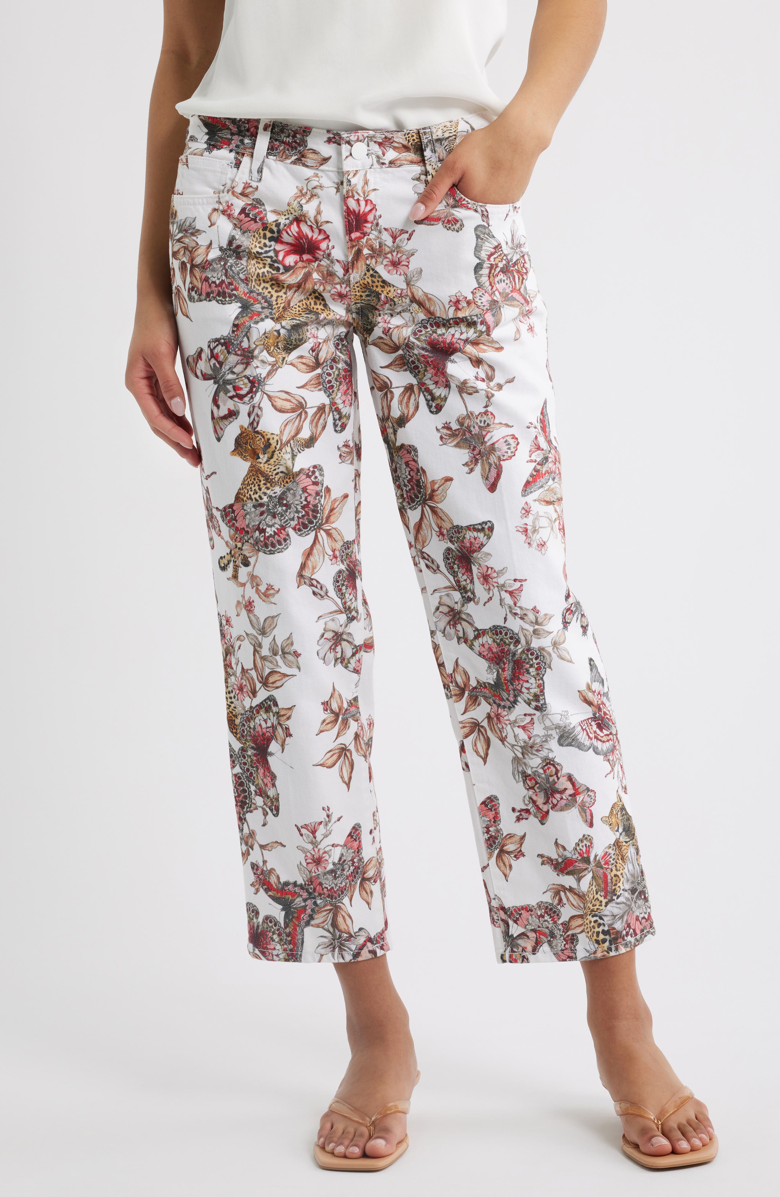 Blaine Crop Stovepipe Jeans