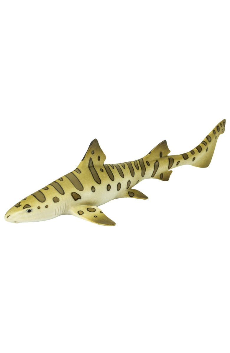 Safari Ltd. Leopard Shark Kids Toy Figure, Alternate, color, NO COLOR