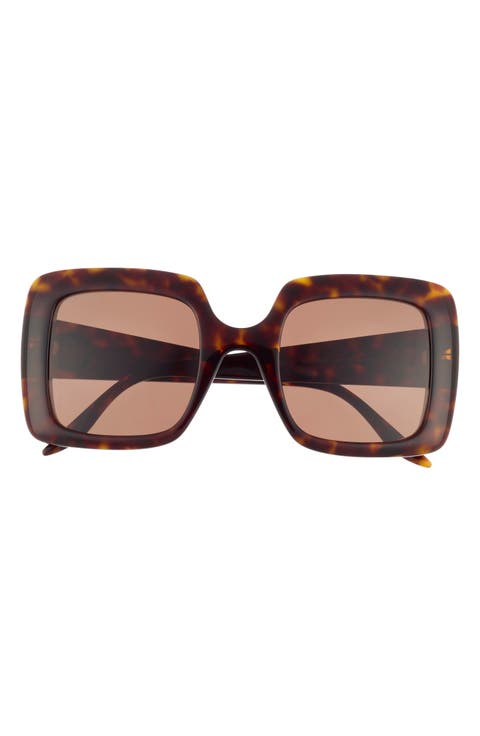 54mm Square Sunglasses