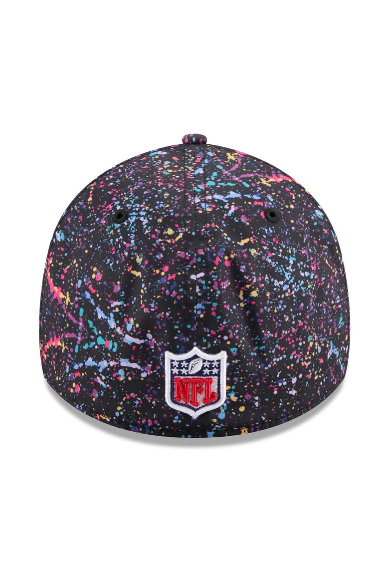 Men's New Era  Black San Francisco 49ers 2025 NFL Crucial Catch 39THIRTY Flex Hat, Alternate, color, Black