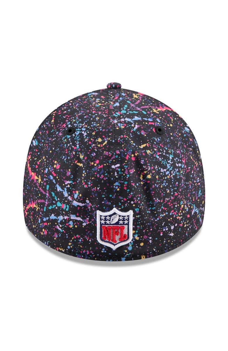 New Era Men's New Era  Black San Francisco 49ers 2025 NFL Crucial Catch 39THIRTY Flex Hat, Alternate, color, Black