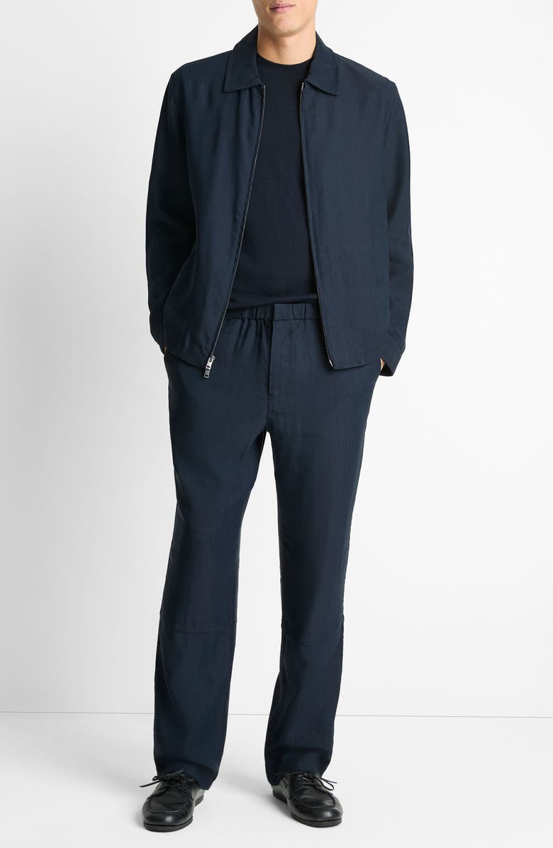 Vince Bomber Jacket, Alternate, color, Coastal