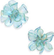 NORDSTROM RACK Resin Floral Stud Earrings