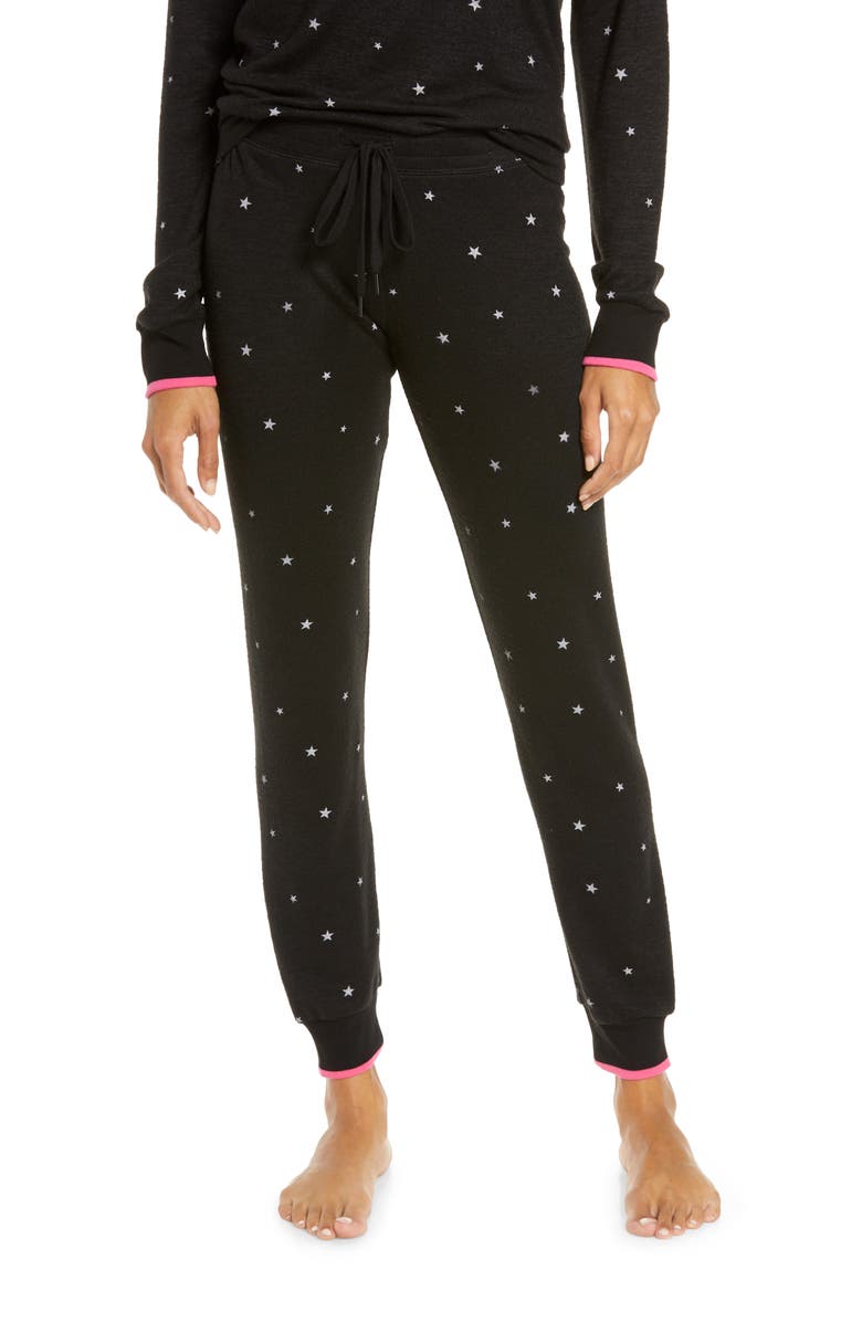 PJ Salvage Star Print Sweatpants, Main, color, 
