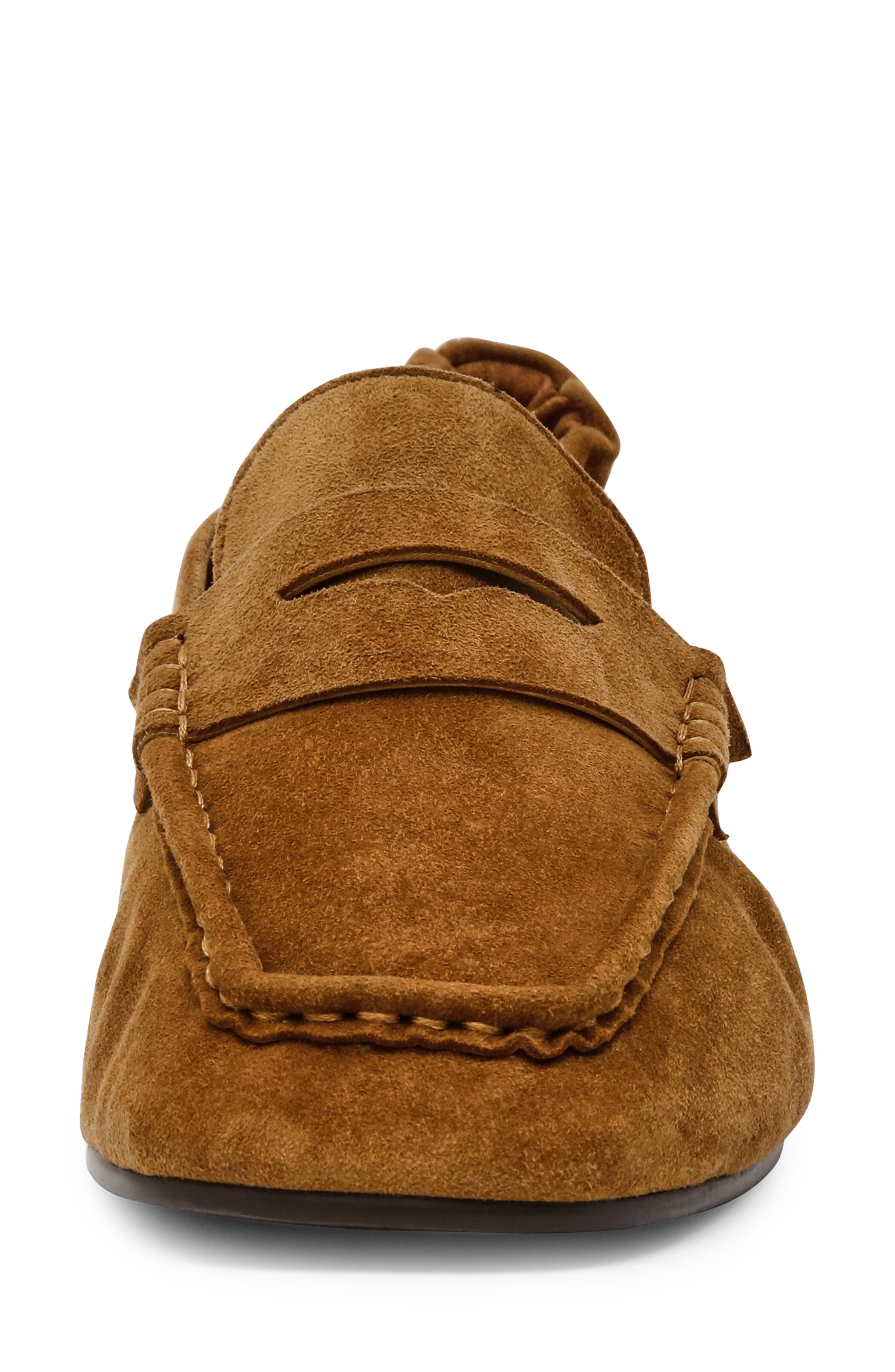 Emorry Penny Loafer, Alternate, color, CHESTNUT SUEDE
