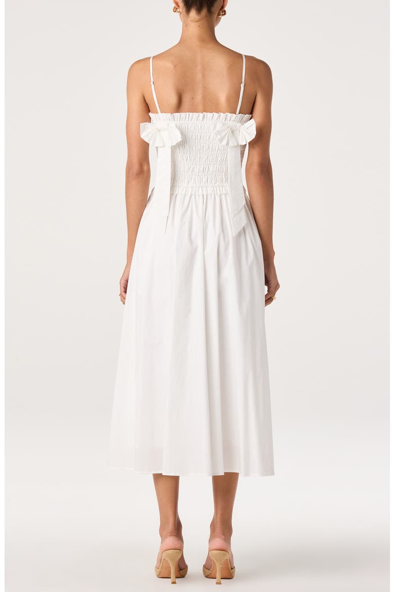 Harper A-Line Dress, Alternate, color, WHITE