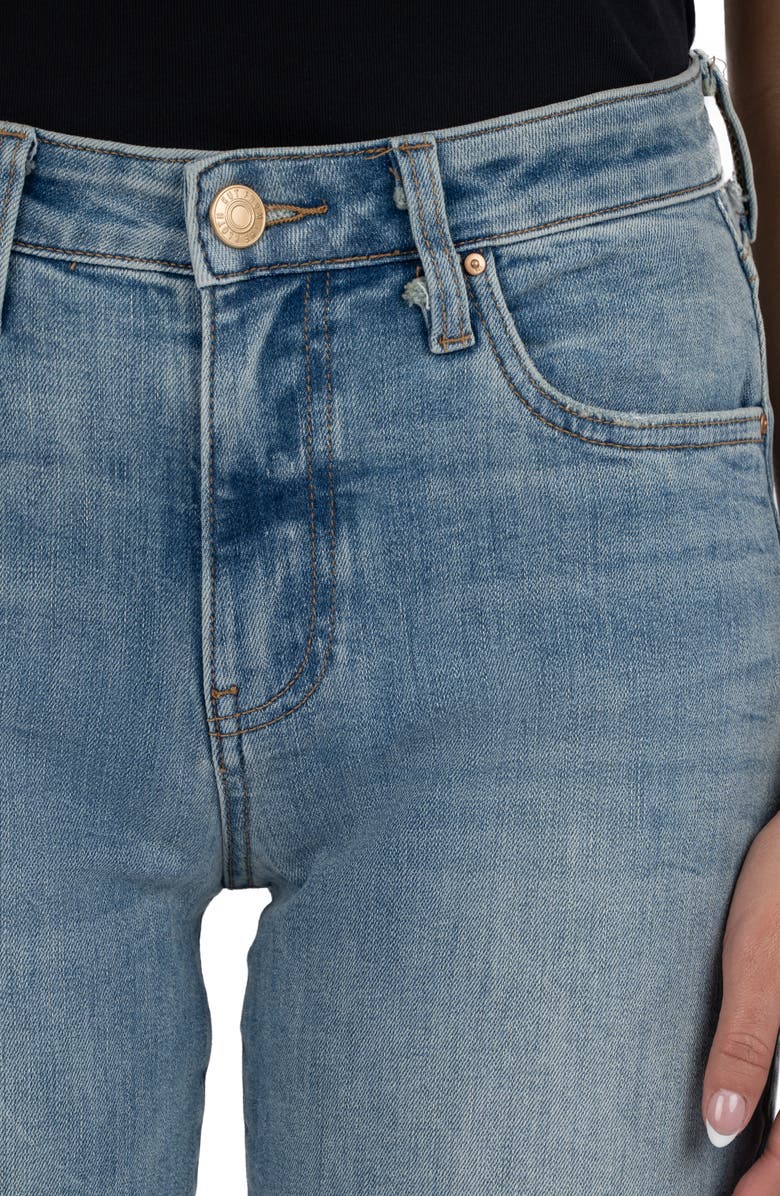 KUT from the Kloth Sienna Crop Baggy Boyfriend Jeans, Alternate, color, Honesty