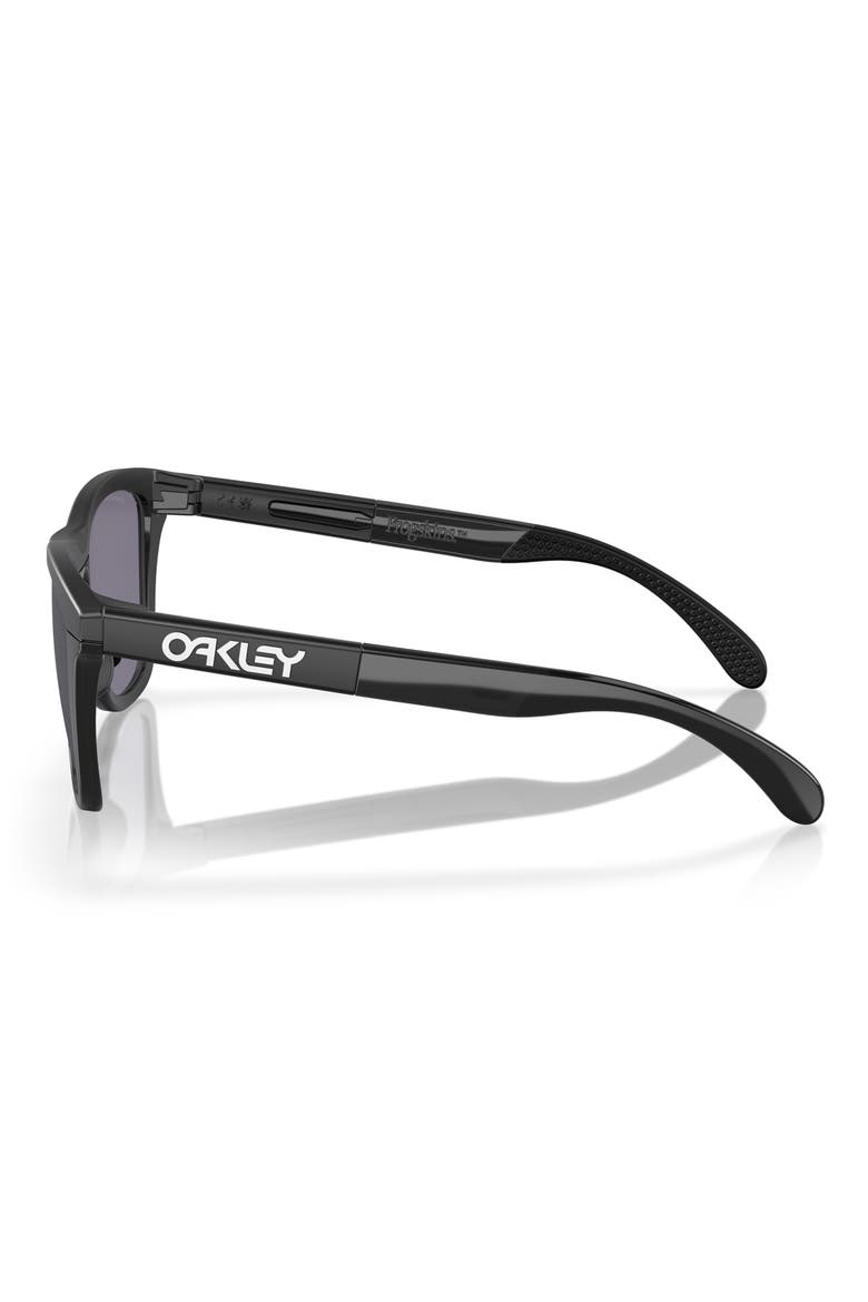 Frogskins 55mm Round Sunglasses, Alternate, color, BLACK GREY