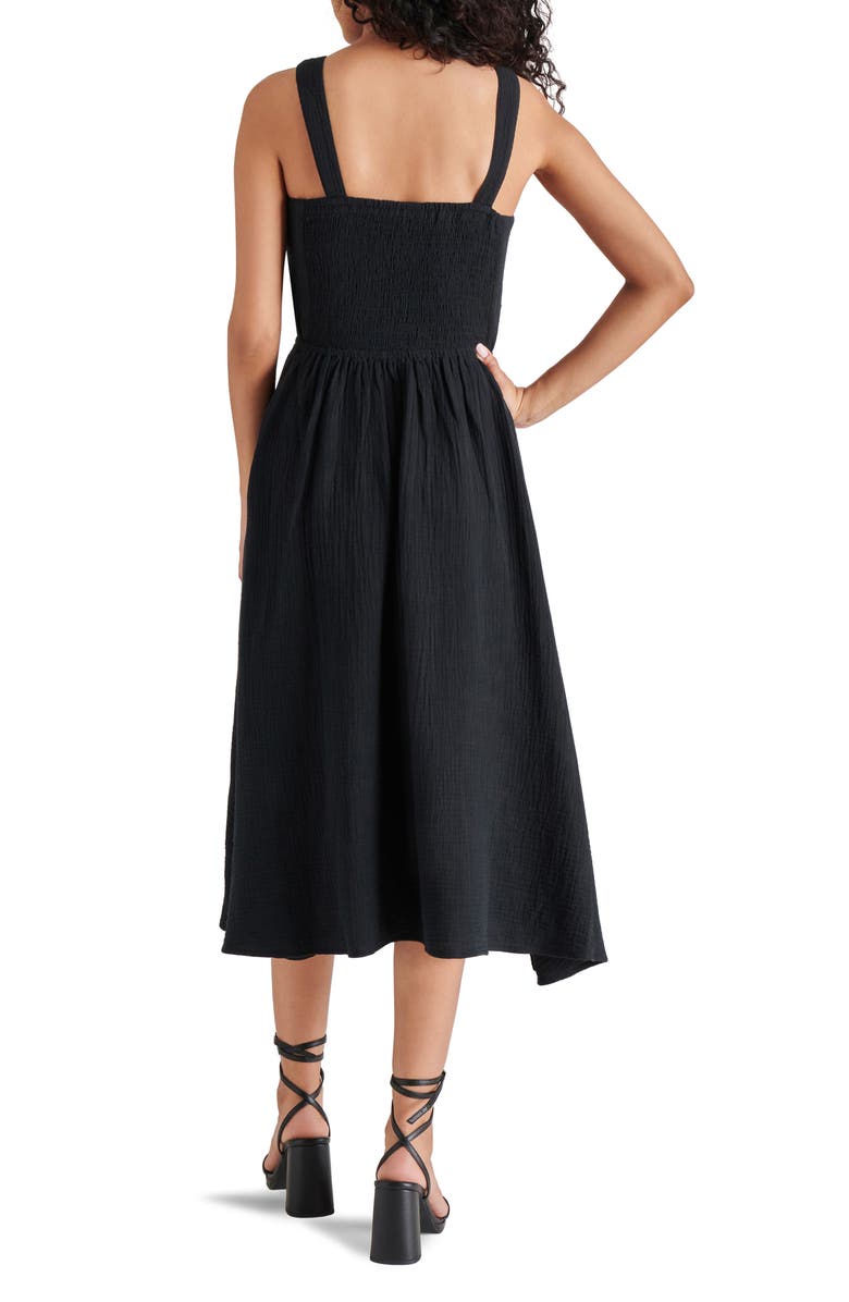 Steve Madden Cotton Gauze Midi Dress, Alternate, color,