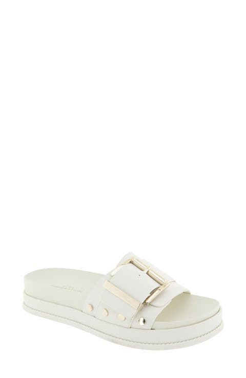 Bonas Buckle Slide Sandal (Women)