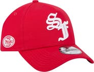 New Era Men's New Era Scarlet San Francisco 49ers Mystic 9FORTY A-Frame Adjustable Hat