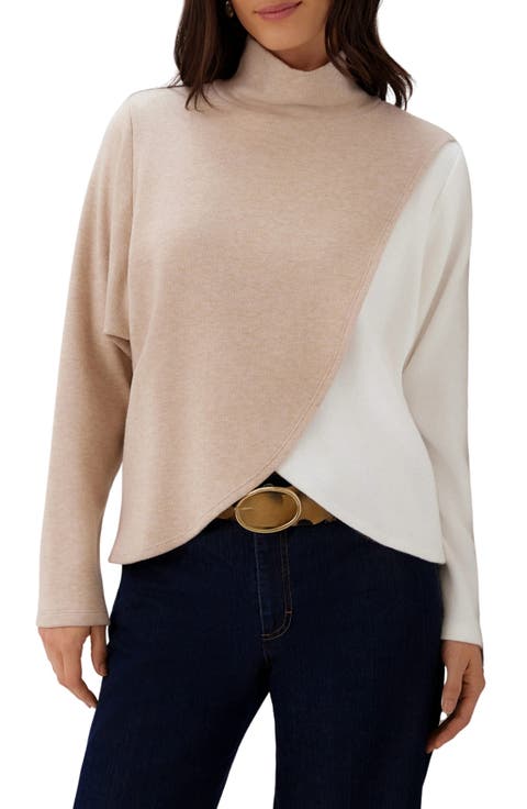 Crossover Colorblock Top
