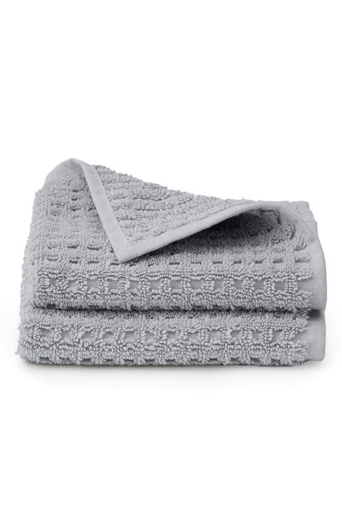 Set of 2 Waffle Organic Cotton Washcloths