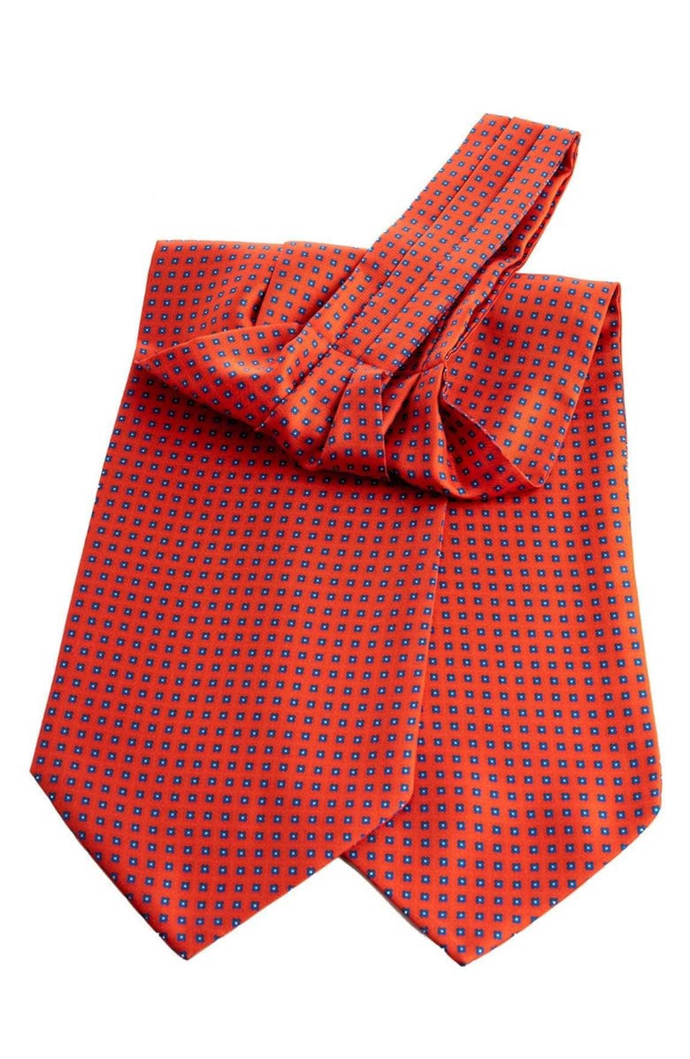 Elizabetta Lecco - Silk Ascot Cravat Tie for Men, Alternate, color, 