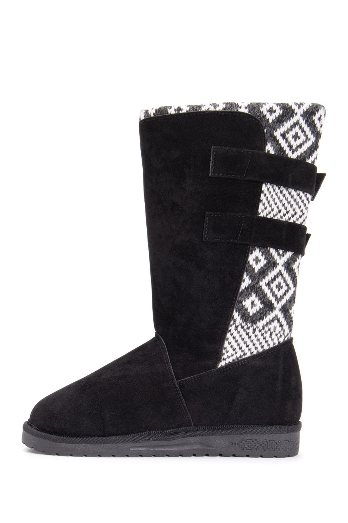 Jean Water-Resistant Faux Fur Buckle Boot, Alternate, color, OXFORD