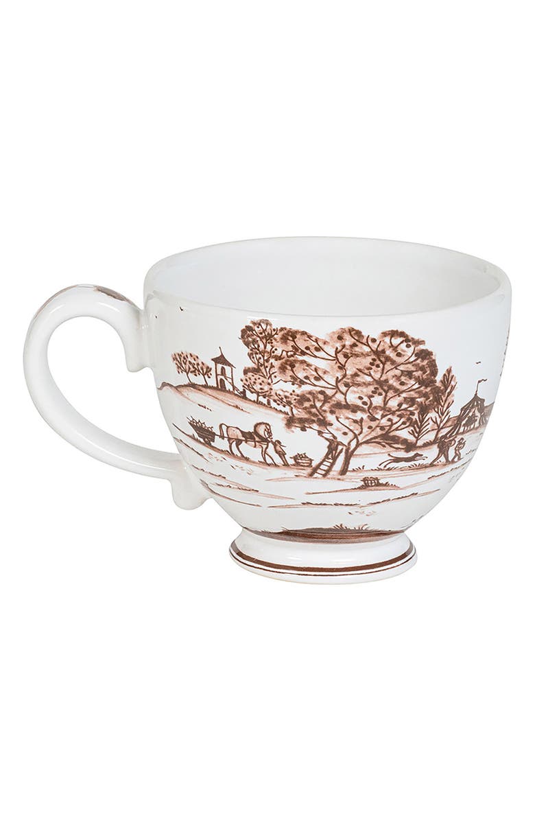 Juliska Country Estate Harvest Breakfast Cup, Alternate, color, Sepia
