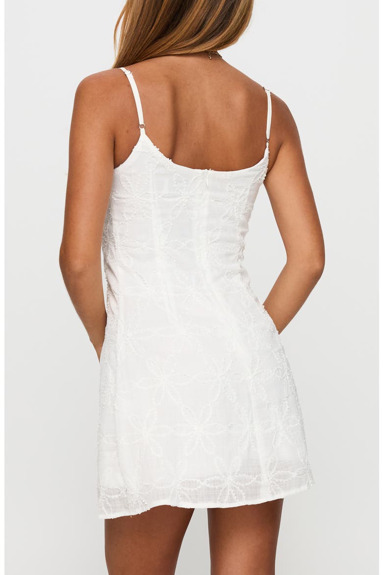 Powell Cutout Minidress, Alternate, color, WHITE