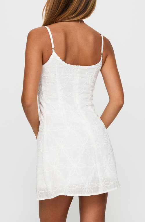 Princess Polly Powell Cutout Minidress In White