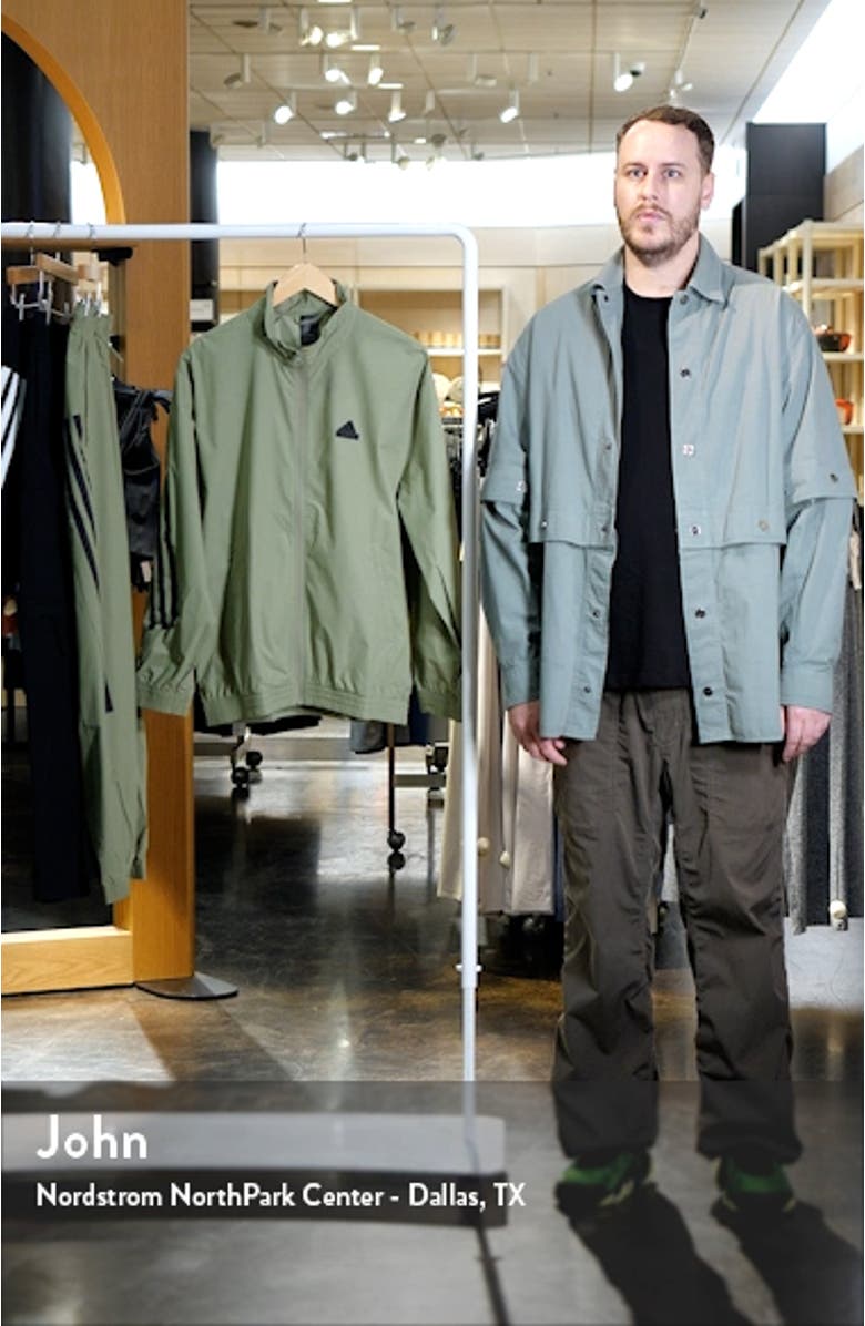 Future Icons 3-Stripes Water Repellent Woven Track Jacket, sales video thumbnail