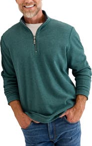 Tommy Bahama Flipview Reversible Half Zip Pullover