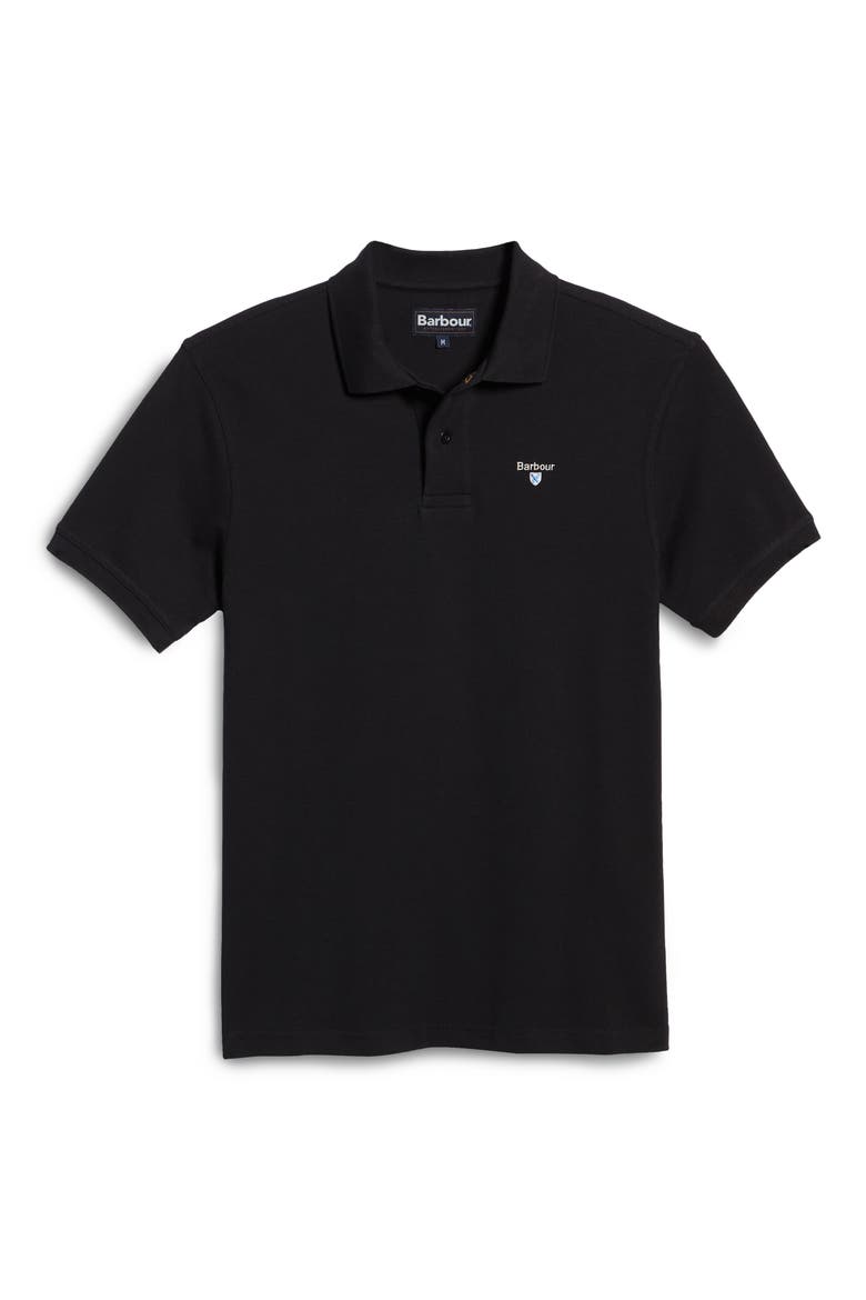 Sports Classic Fit Piqué Polo, Alternate, color, BLACK