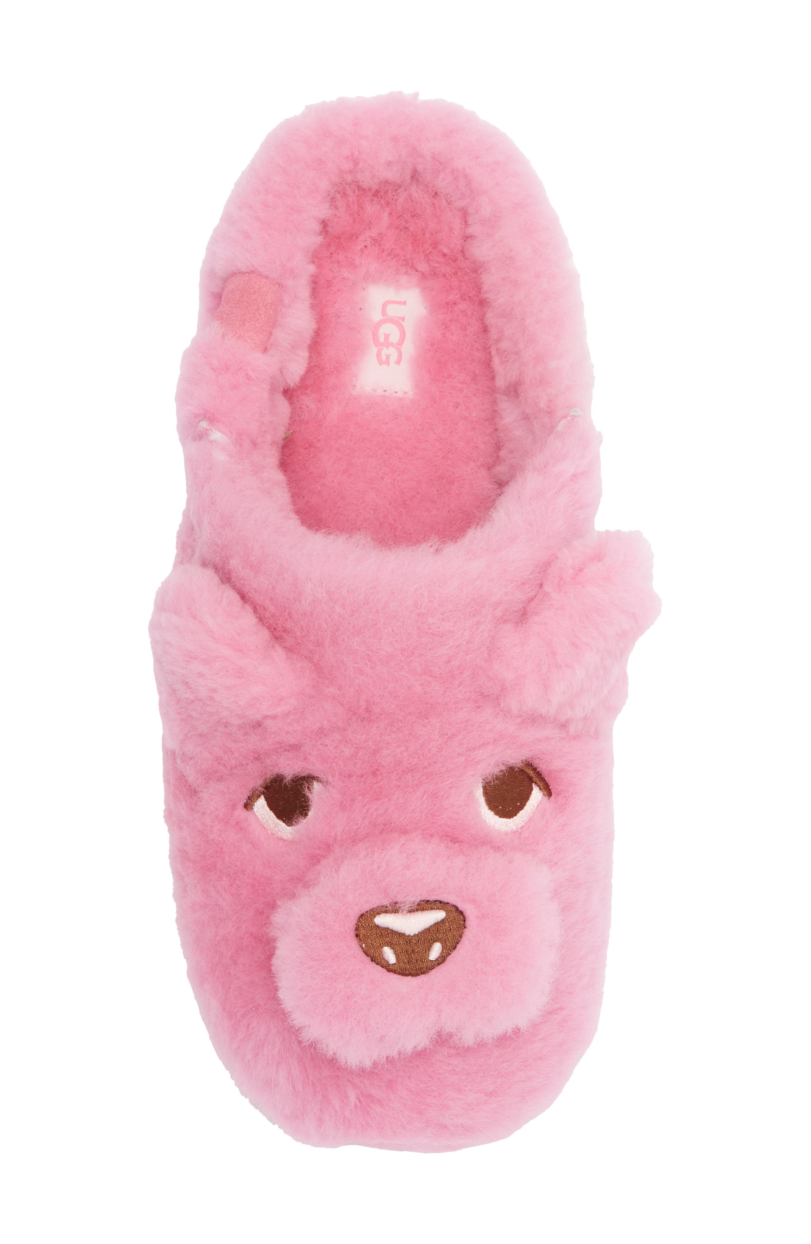 Elea Pooch Slip-On Slipper, Alternate, color, PINK LAQUER