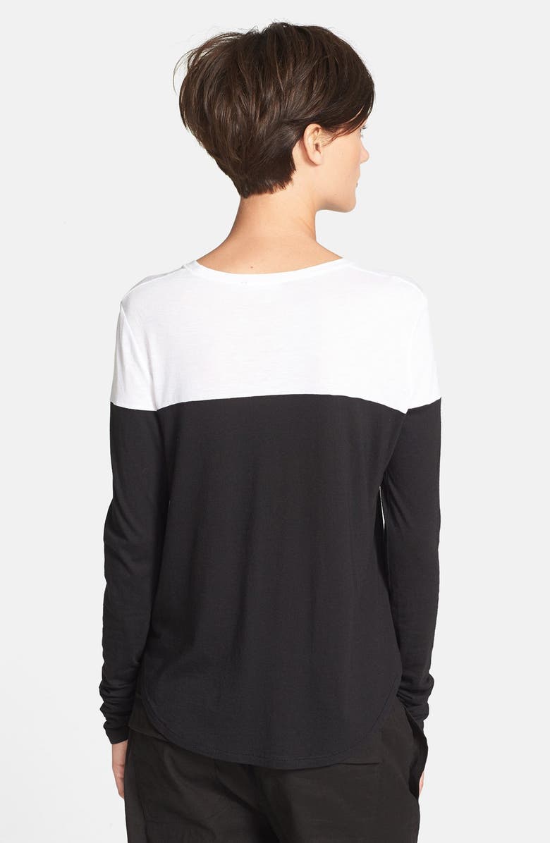 Vince Colorblock Long Sleeve Tee, Alternate, color,
