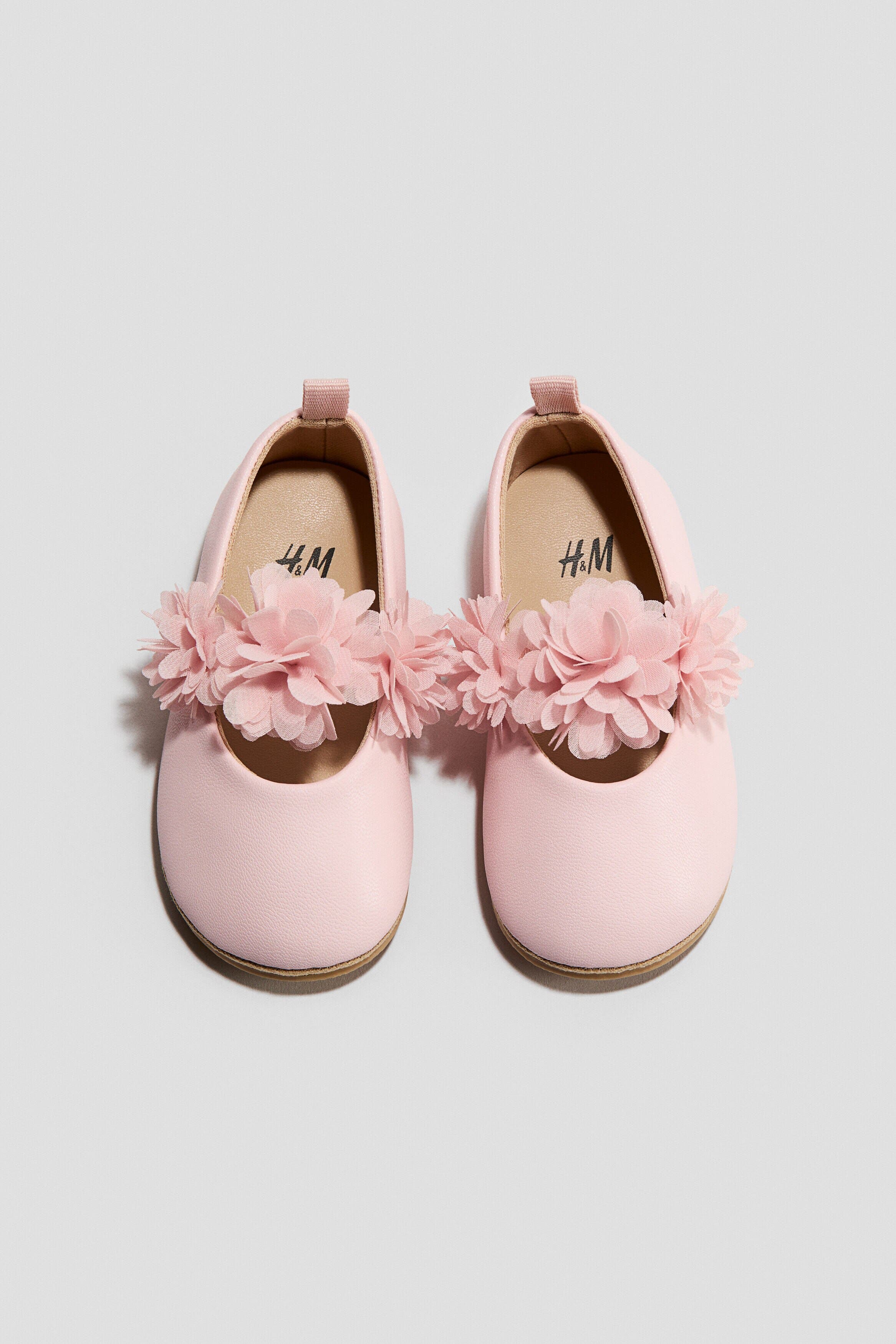 H&M Ballet Flats, Main, color, Light Pink