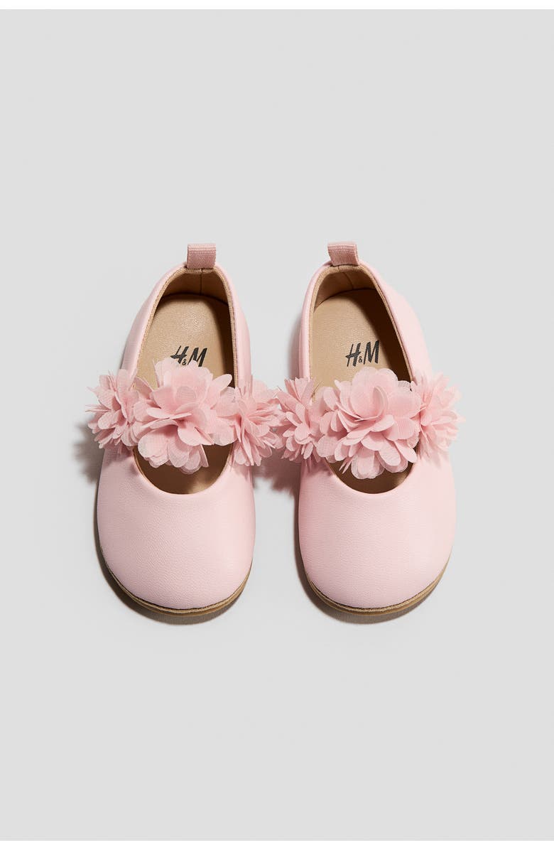 H&M Ballet Flats, Main, color, Light Pink