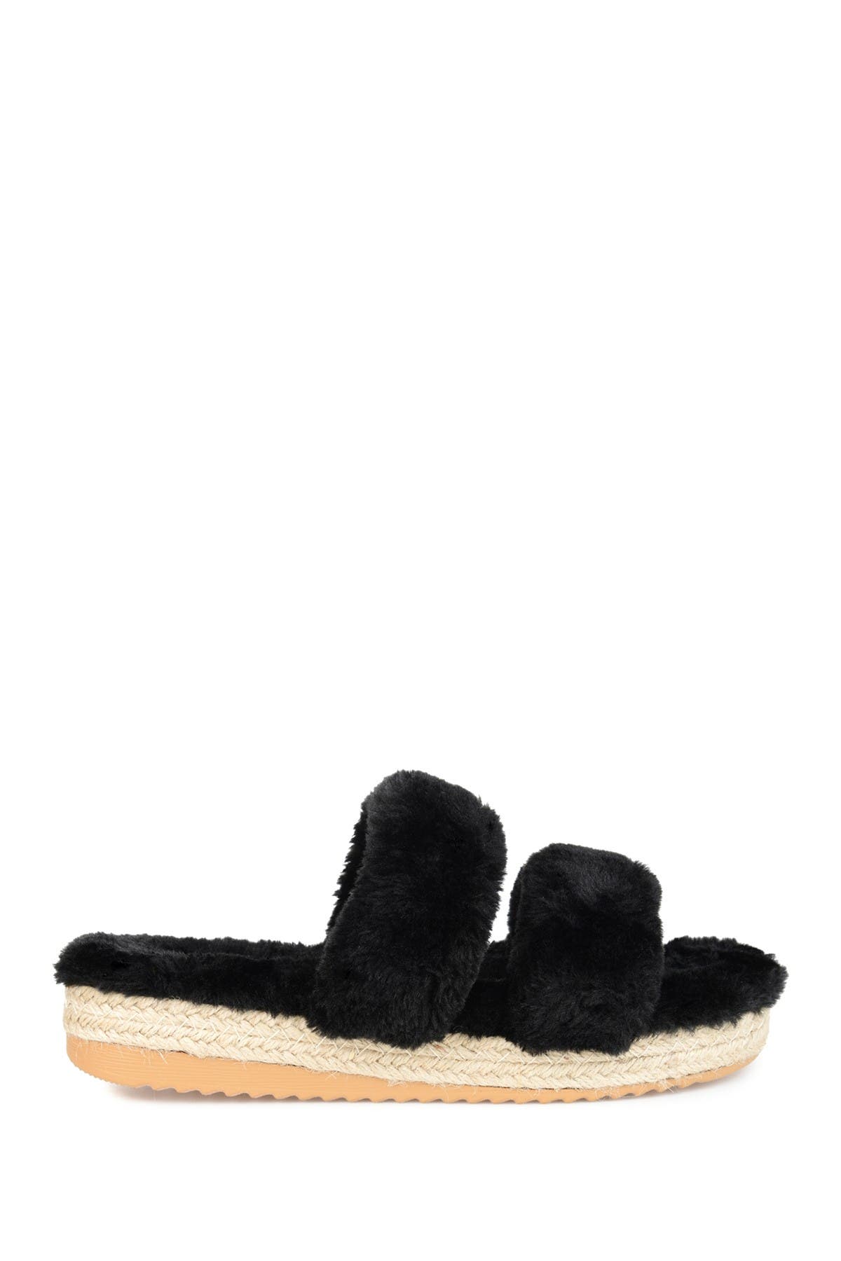 Journee Collection JOURNEE Relaxx Faux Fur Slipper, Alternate, color, 