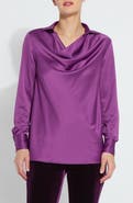 Lysse Wallis Draped Cowl Neck Top