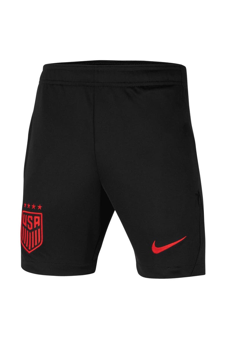 Youth Nike Black USWNT Academy Pro Performance Shorts, Alternate, color, Black