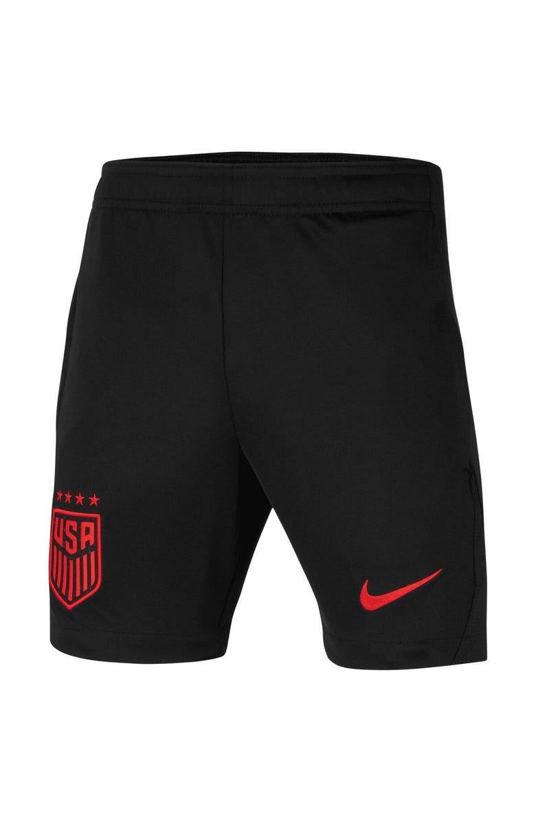 Nike Youth Nike Black USWNT Academy Pro Performance Shorts, Alternate, color, Black