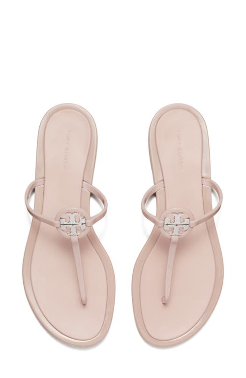 Tory Burch Mini Miller Jelly Thong Sandal In Pink