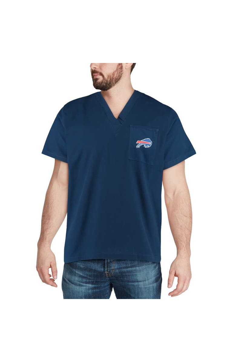 CONCEPTS SPORT Men's Concepts Sport Royal Buffalo Bills Scrub Top, Alternate, color, 