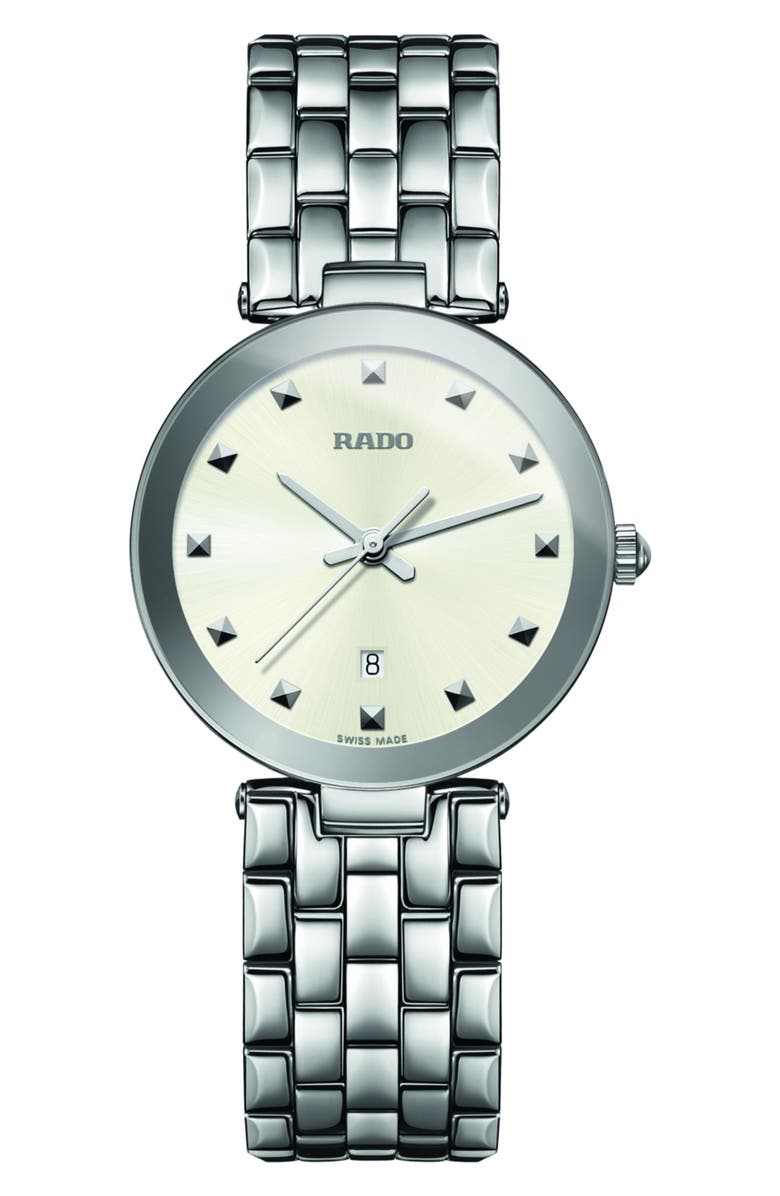 RADO Men's 3-Hand Quartz Bracelet Watch, 28mm, Main, color, 