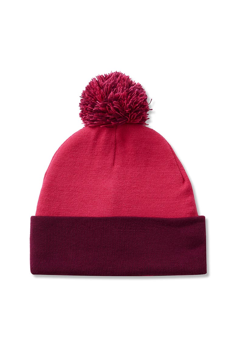 Kids Squall Knit Hat, Main, color, Raspberry/Dark Magenta