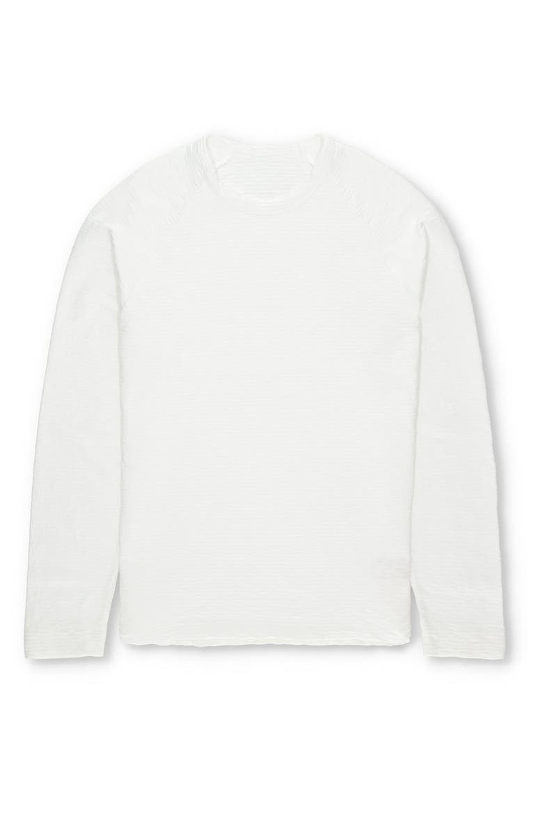 Indiana Cotton Long Sleeve T-Shirt, Main, color, WHITE