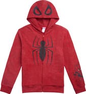 Marvel Spider-Man Fleece Zip-Up Hoodie