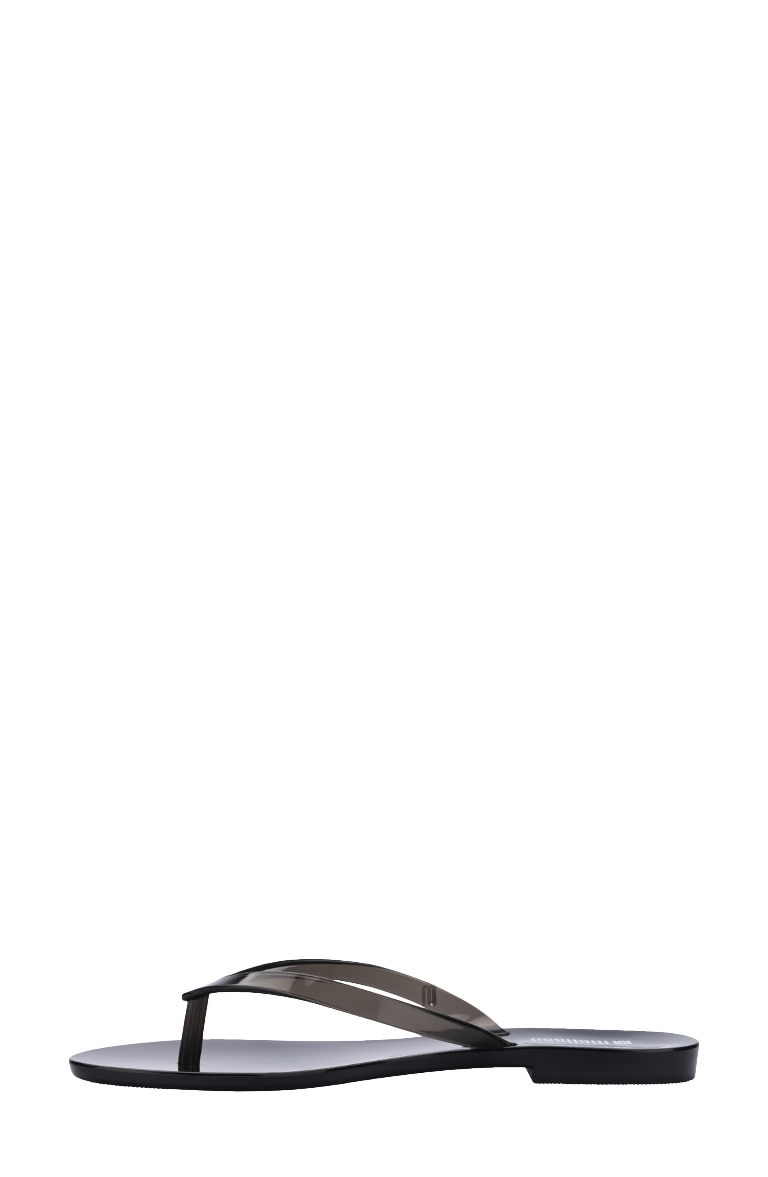 Harmonic Jelly Flip Flop, Alternate, color, CLEAR BLACK