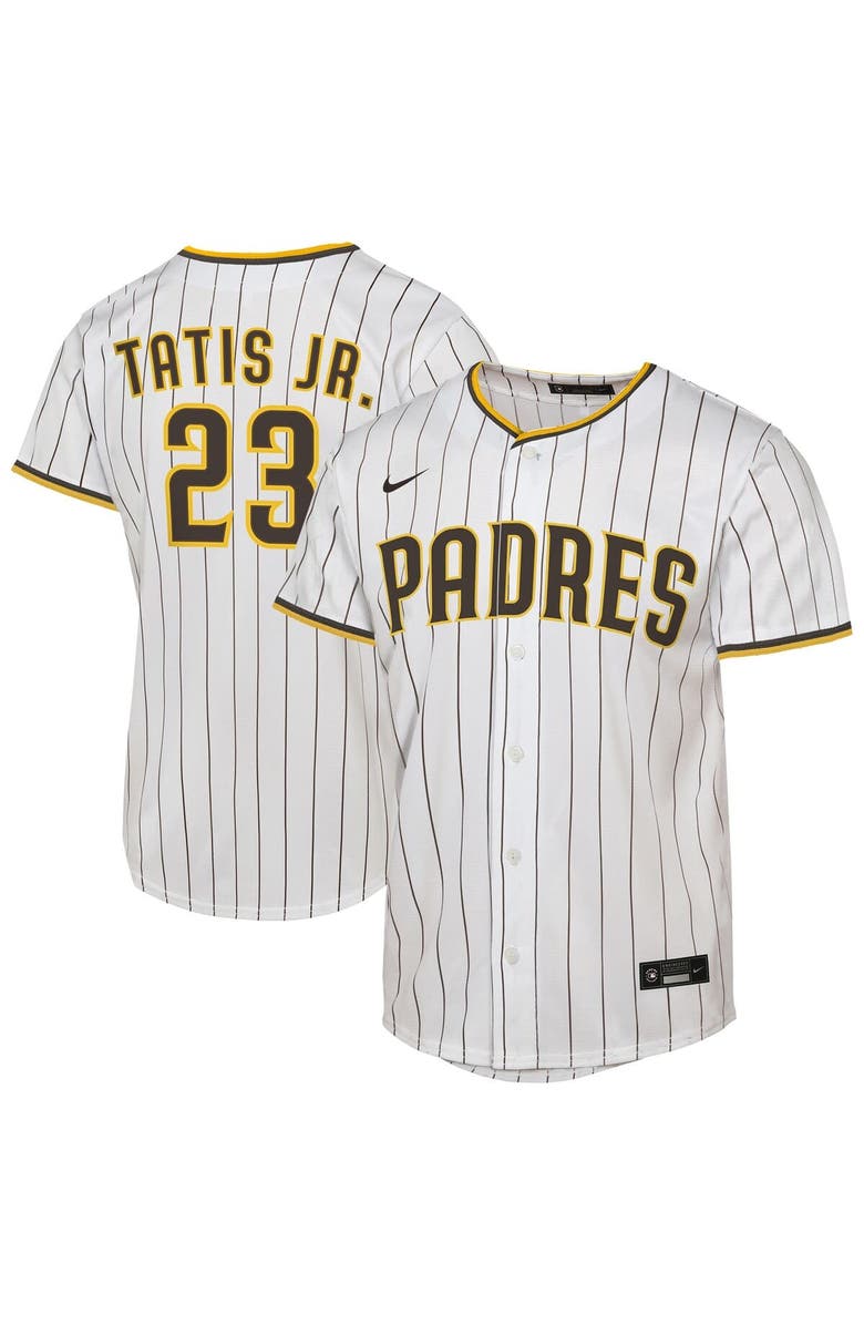 Nike Youth Nike Fernando Tatis Jr. White San Diego Padres Home Replica Player Jersey, Main, color, White