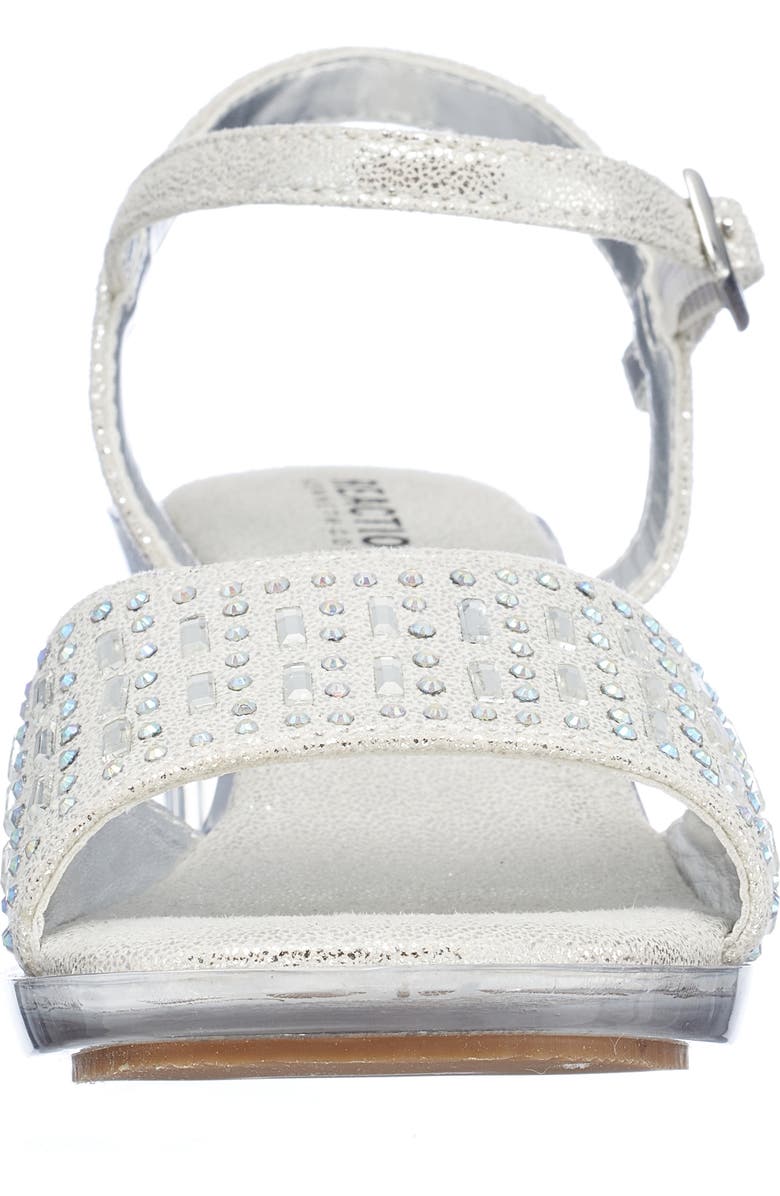 Kenneth Cole Kids' Cinderella Shine Sandal, Alternate, color, Silver