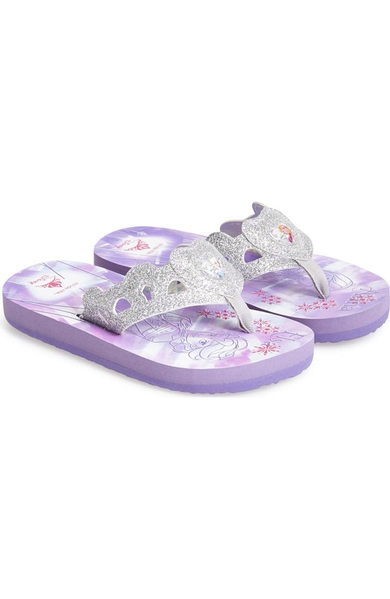 Stride Rite 'Disney's Frozen - Anna & Elsa' Sandal, Main, color,
