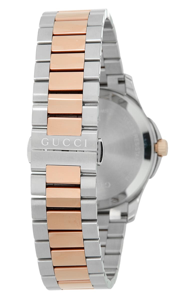 Gucci Three Hand Swiss Quartz Bracelet Watch, 38mm, Alternate, color,