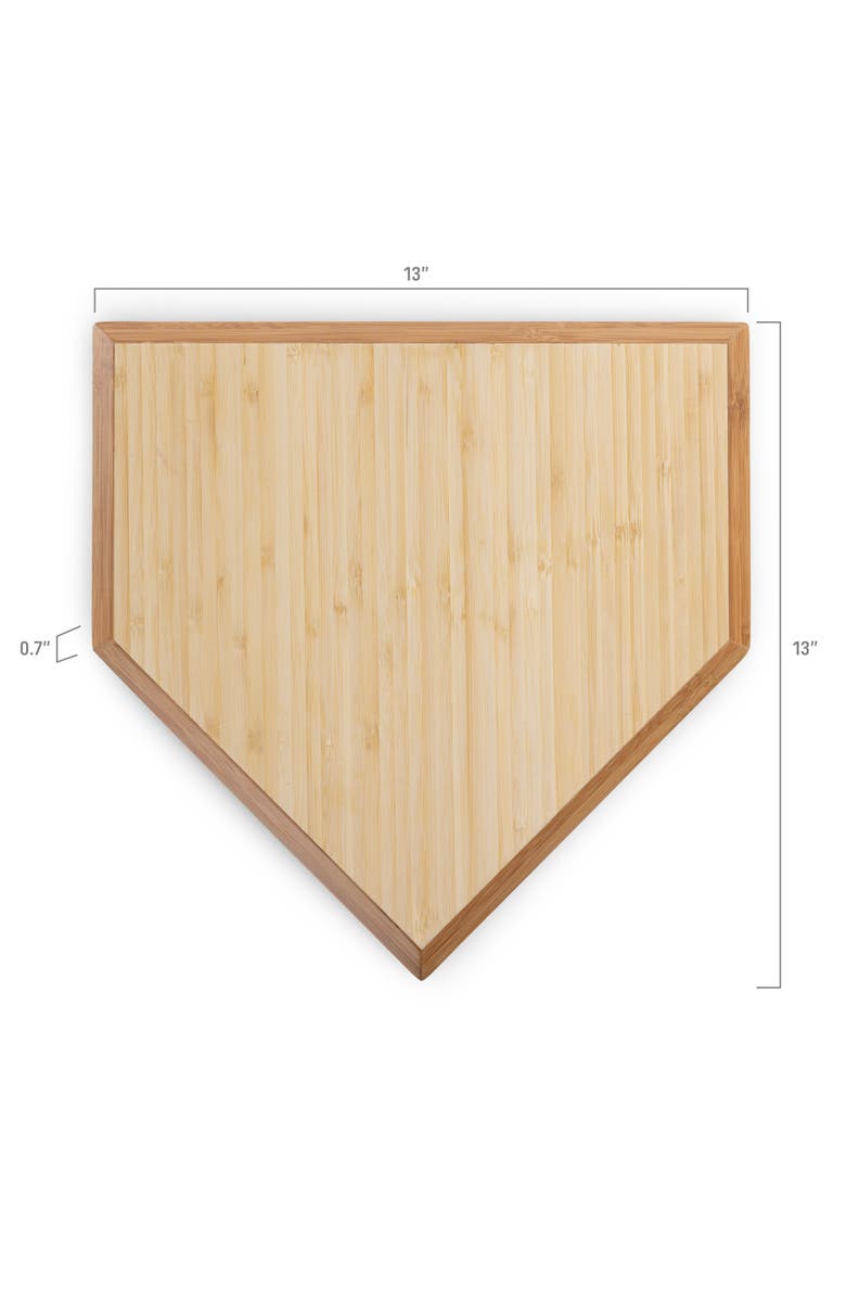 Toscana Home Plate Serving Board, Alternate, color, Bamboo