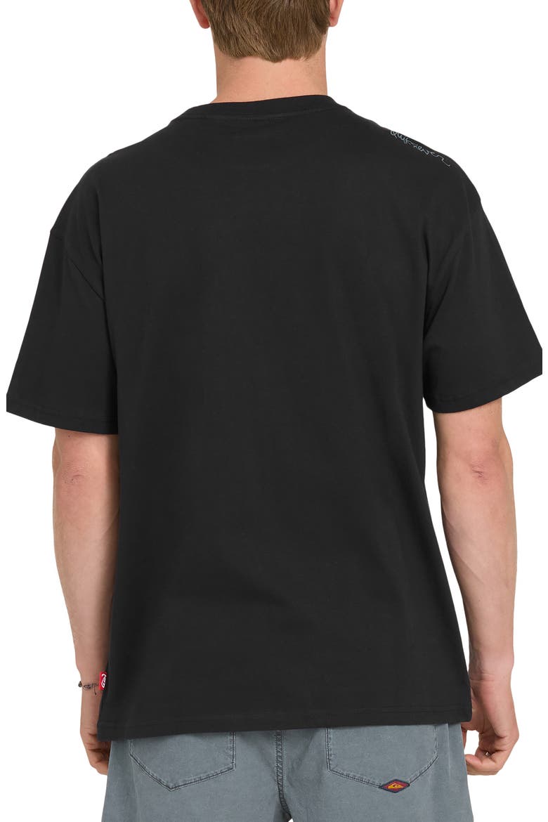 Young Guns Module Oversize Cotton T-Shirt, Alternate, color, BLACK